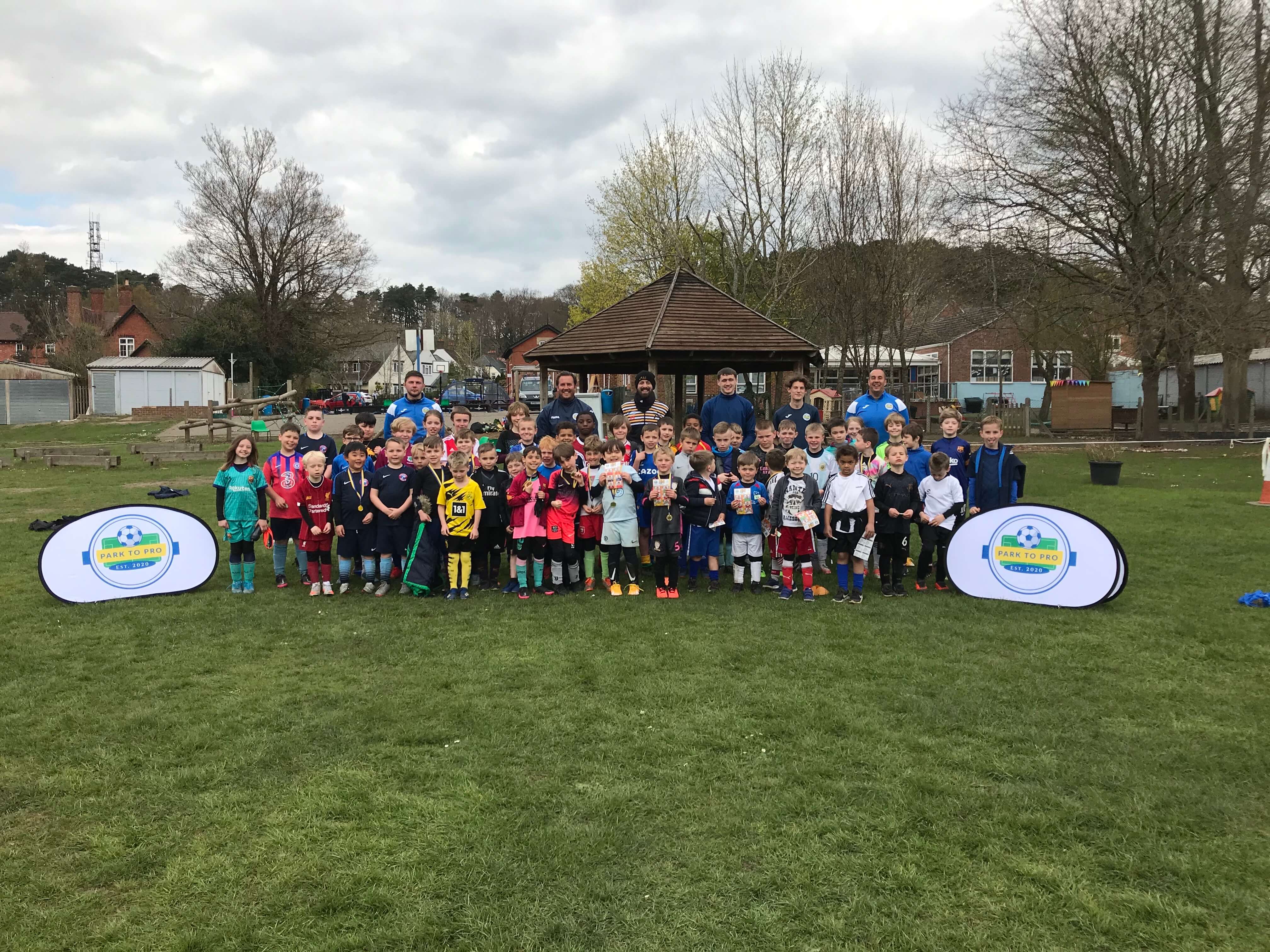 Parktopro half term football camp